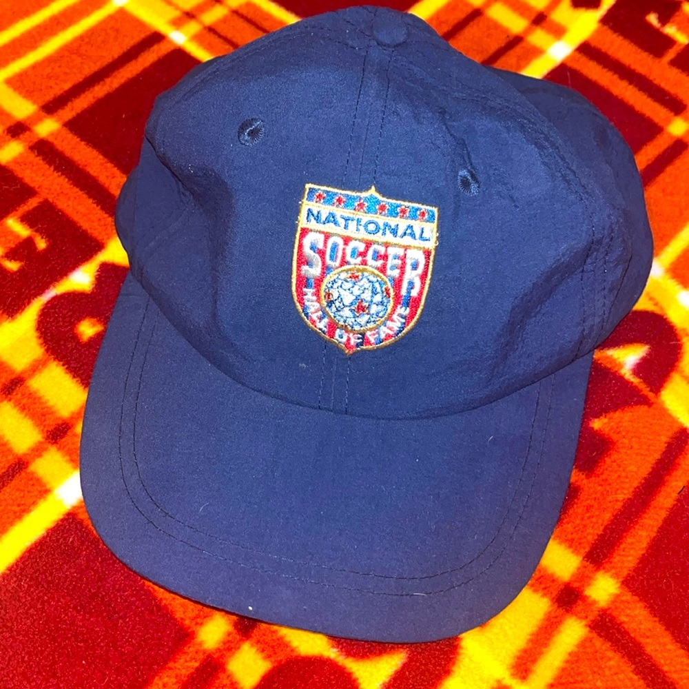 Vintage national soccer hall of fame hat